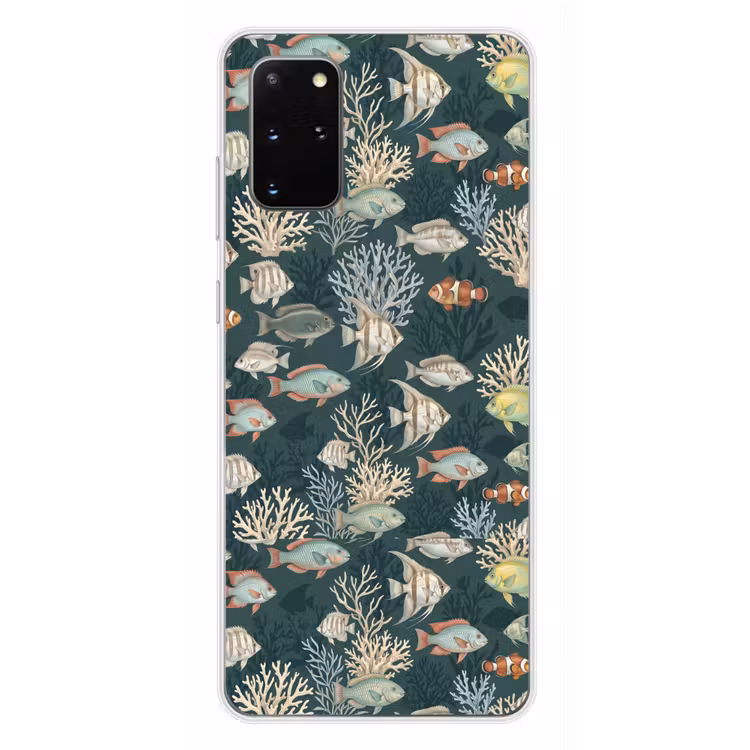 Telefoonhoesje - Vis - Koraal - Onderwater - Illustratie — 4
