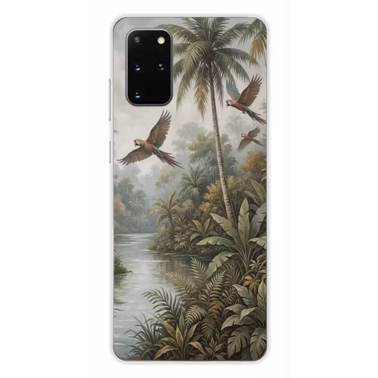 Telefoonhoesje - Vogel - Vliegend - Tropisch - Landschap - Klassiek — 4