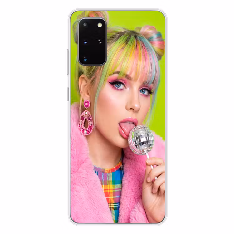 Telefoonhoesje - Vrouw - Kleurrijk haar - Pop art - Modern - Levendig — 4