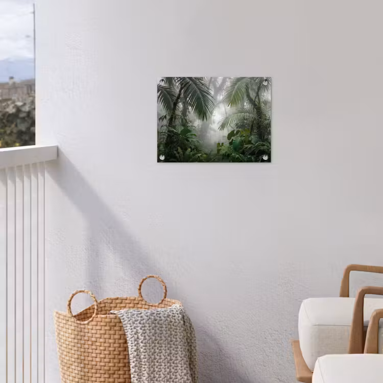 Tuinposter - Natuur - Jungle - Mist - Tropisch - Groen — 3
