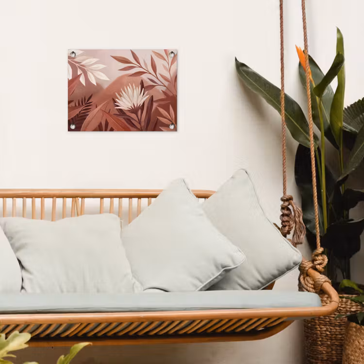 Tuinposter - Planten - Bladeren - Botanisch - Modern - Bruin — 5