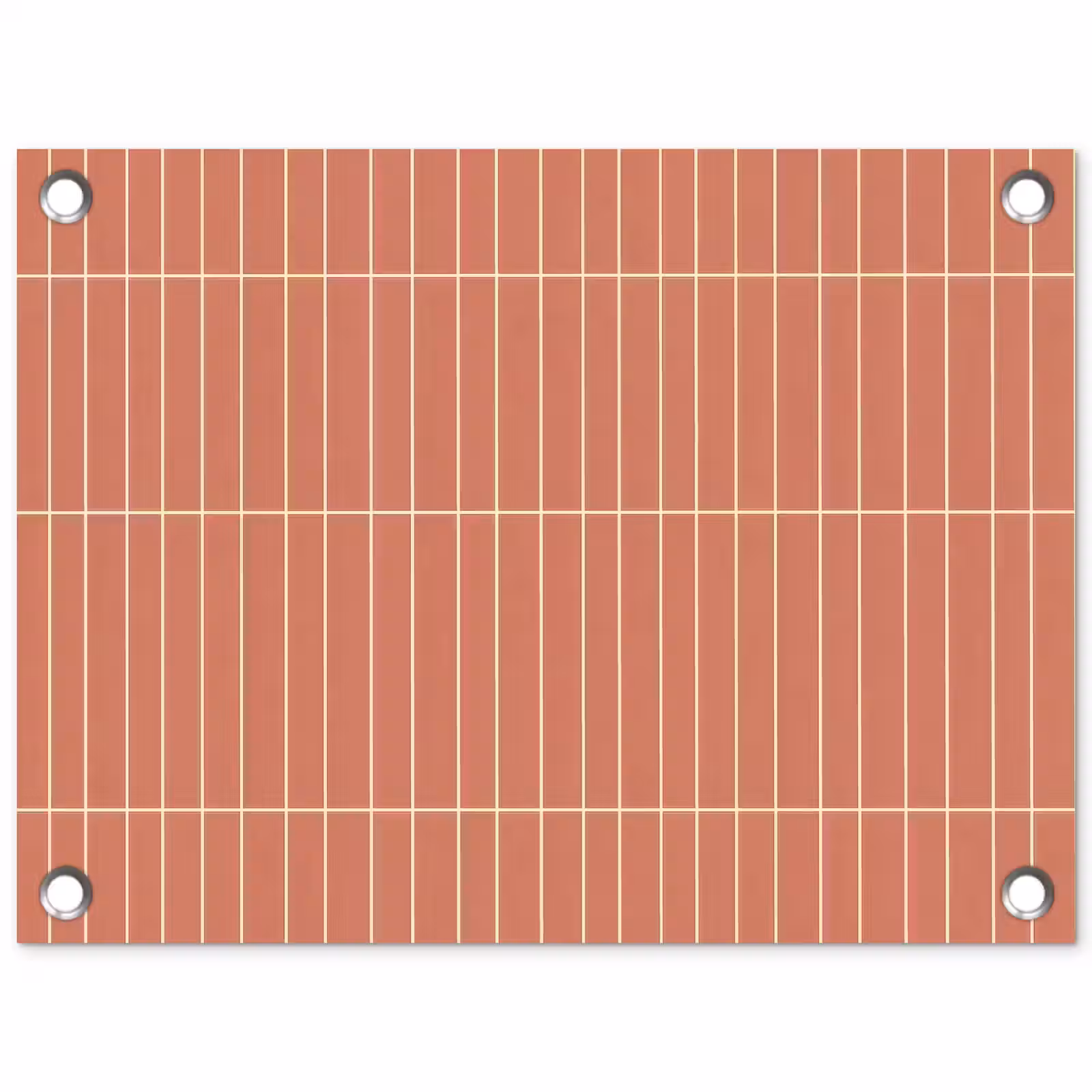 Tuinposter - Patroon - Tegels - Terracotta — 1