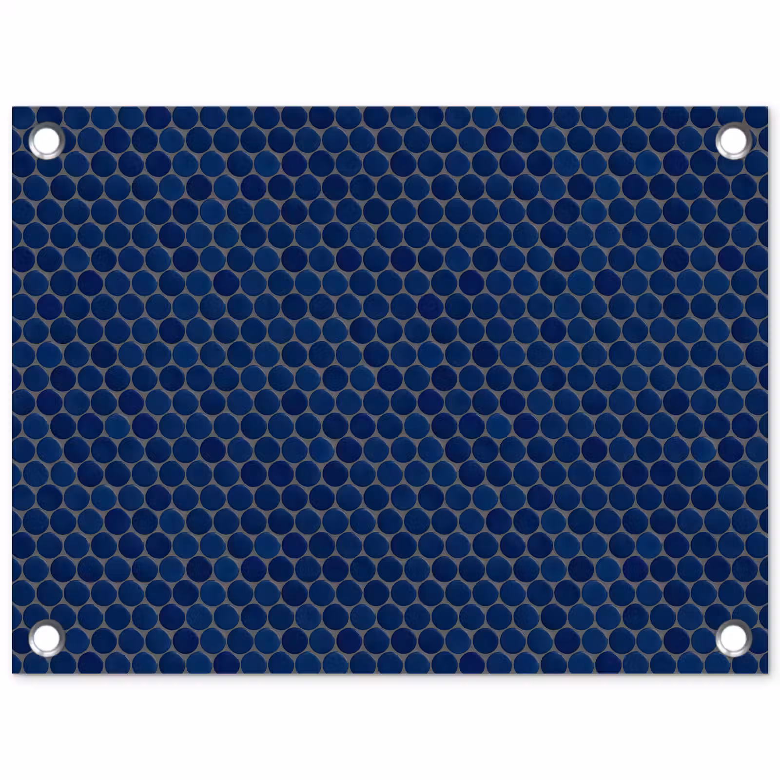 Tuinposter - Penny - Mozaïek - Donkerblauw — 1