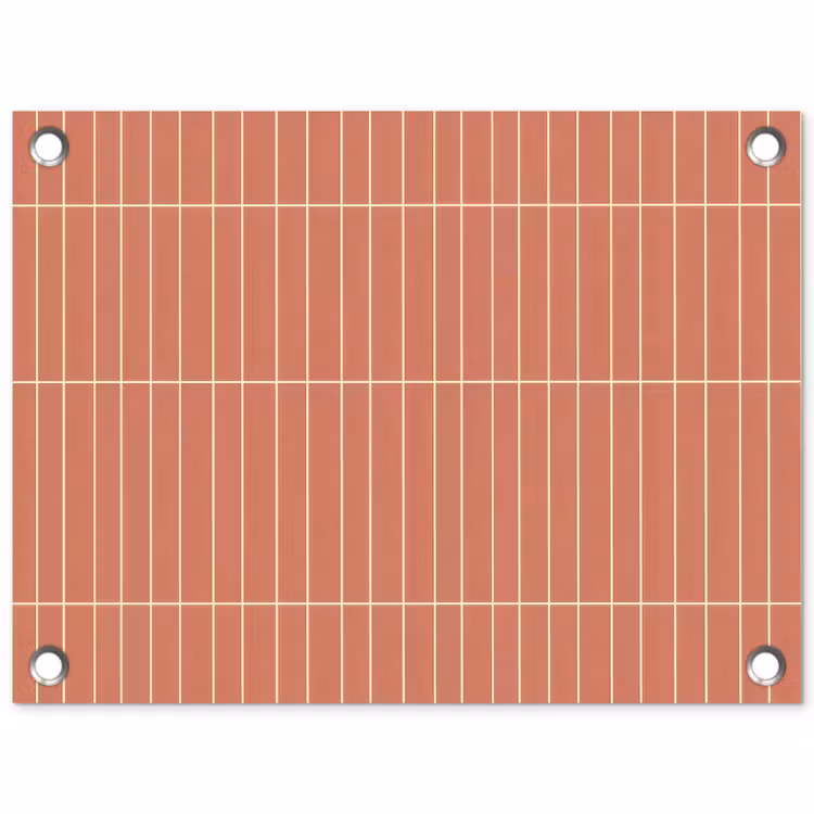 Tuinposter - Patroon - Tegels - Terracotta — 1