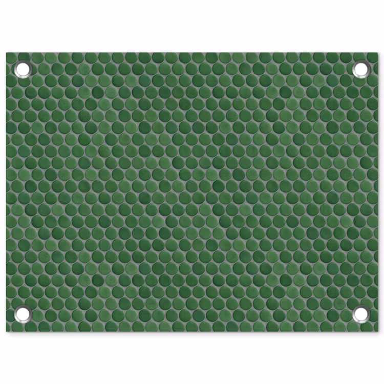 Tuinposter - Penny - Mozaïek - Bosgroen - Green — 1