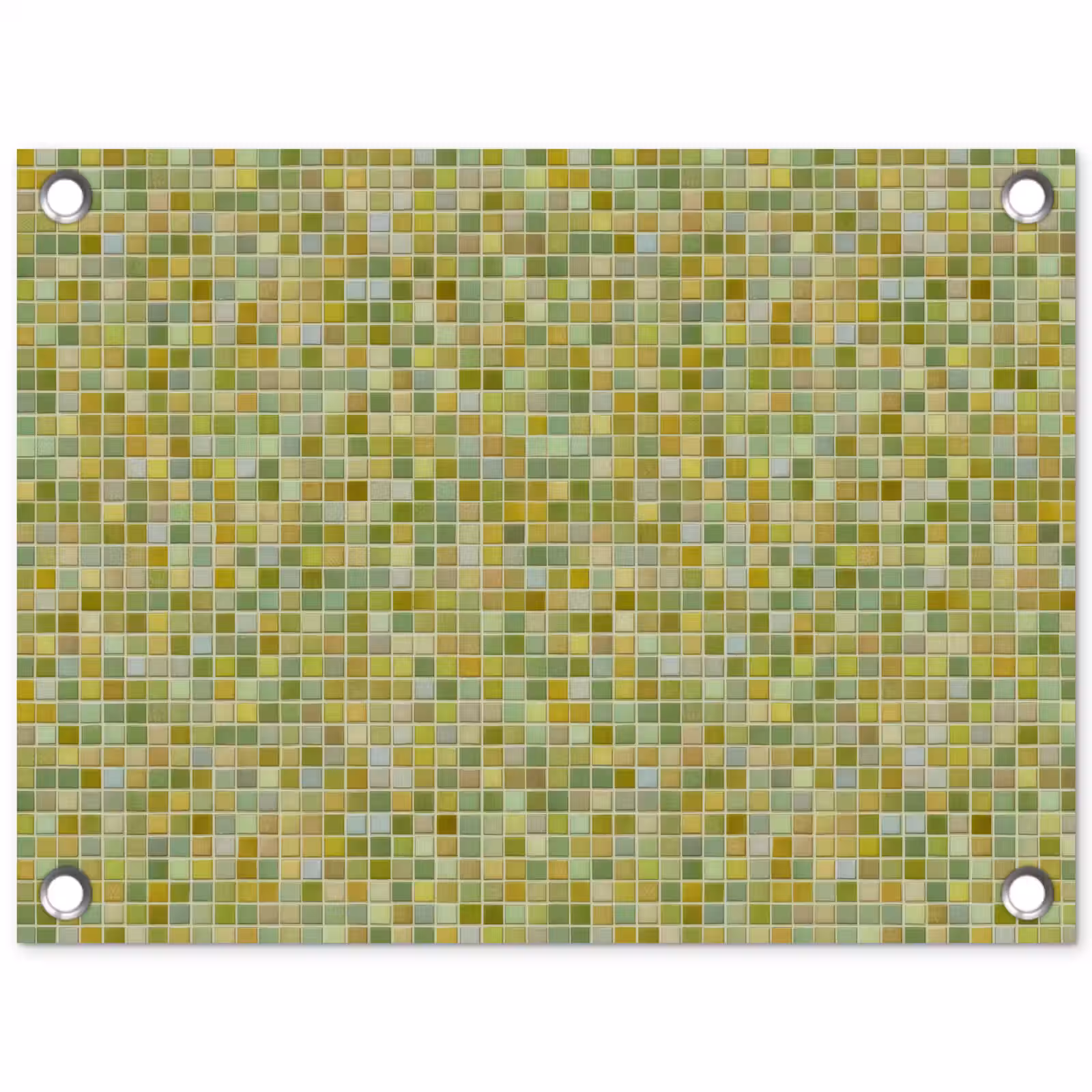 Tuinposter - Mozaïek - Patroon - Groen — 1
