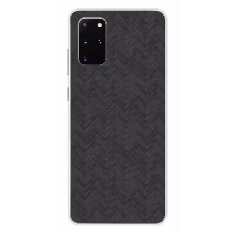 Telefoonhoesje - Visgraat - Wandtegel - Donkergrijs — 4
