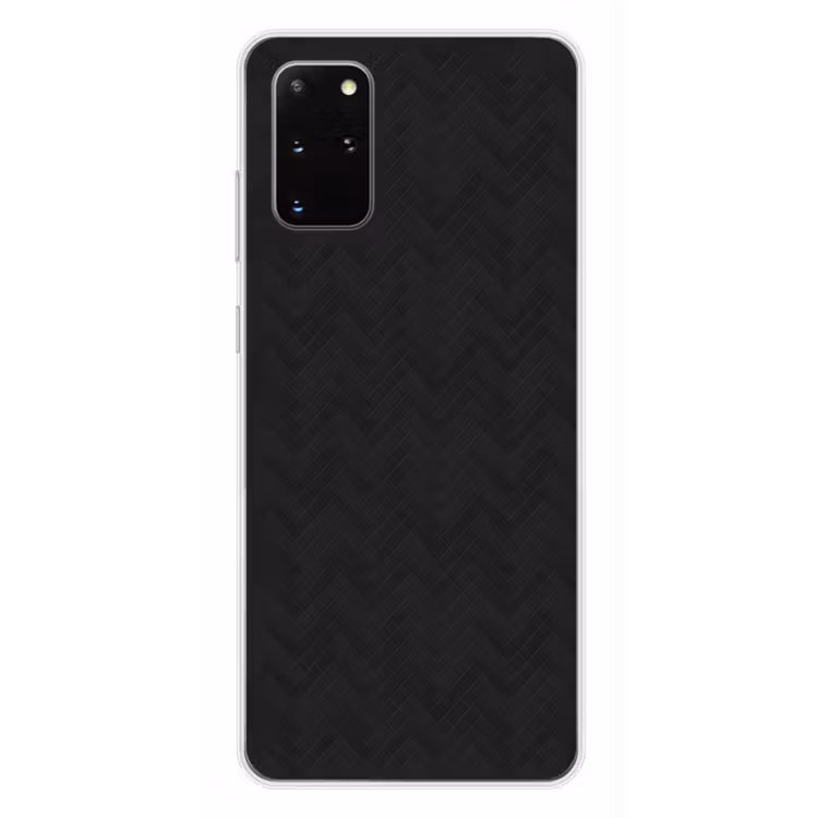 Telefoonhoesje - Visgraat - Wandtegel - Mat - Zwart — 4