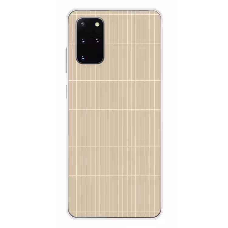 Telefoonhoesje - Verticaal - Wandtegel - Crème - Beige — 4