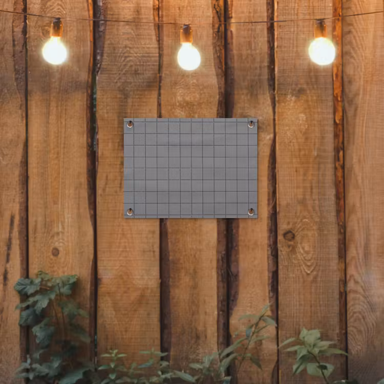 Tuinposter - Modern - Patroon - Grijs — 2