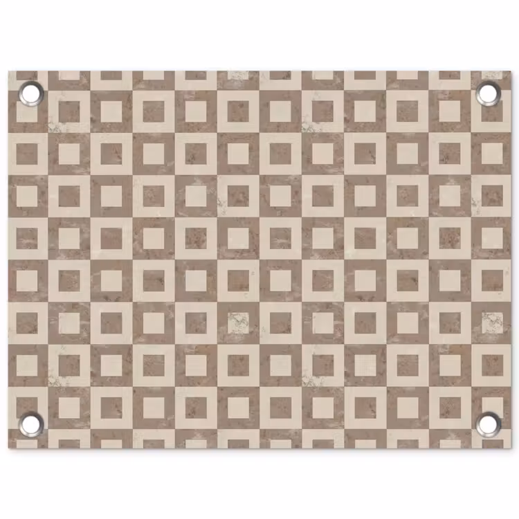 Tuinposter - Patroon - Marmer - Beige — 1