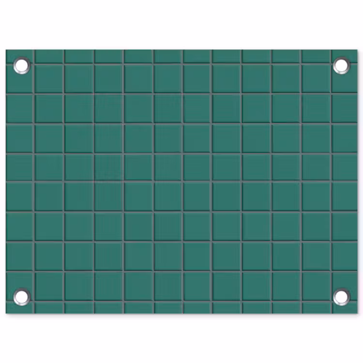 Tuinposter - Patroon - Patroon - Smaragd — 1