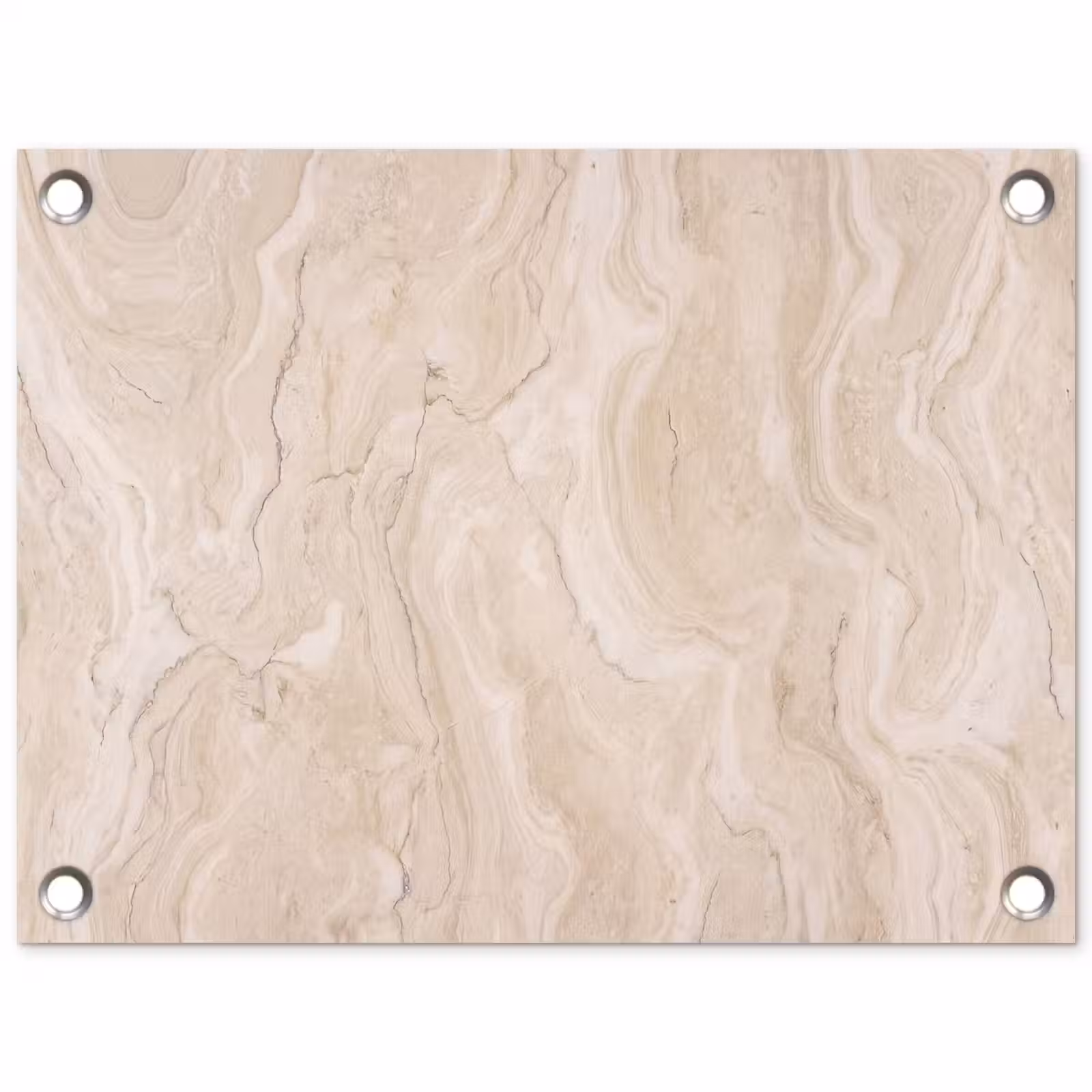 Tuinposter - Marmer - Patroon - Beige - Steen - Abstract — 1