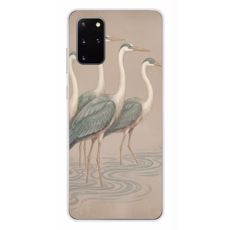 Telefoonhoesje - Vogel - Water - Natuur - Vintage — 4