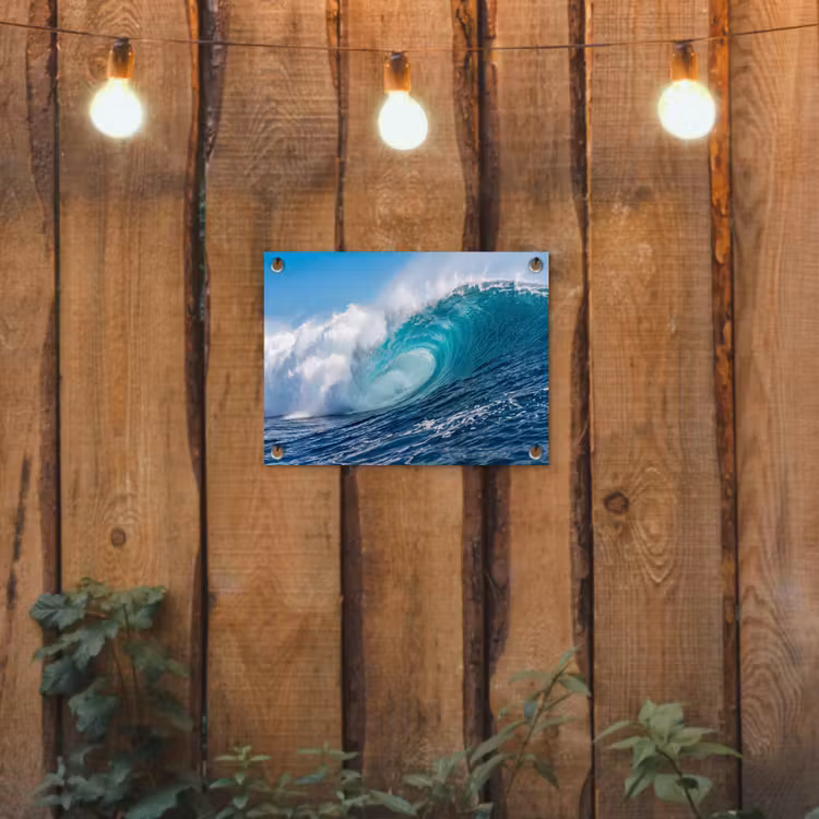 Tuinposter - Golf - Oceaan - Water - Dynamisch - Blauw — 2