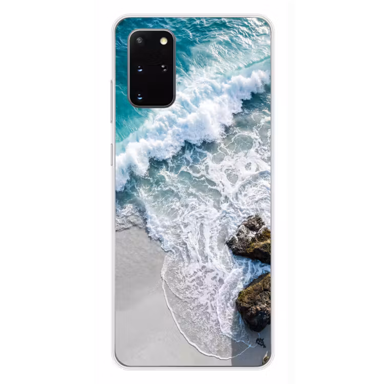 Telefoonhoesje - Zee - Golf - Strand - Natuur - Blauw — 4