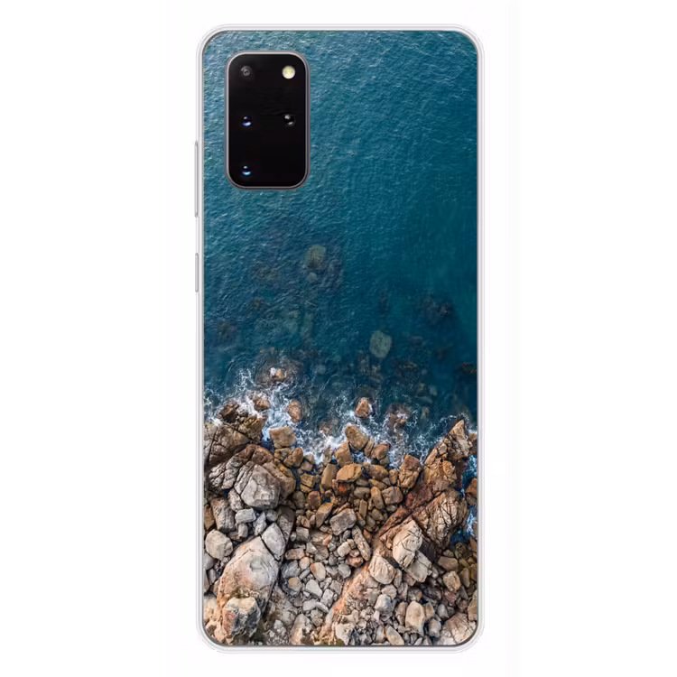 Telefoonhoesje - Zee - Kustlijn - Natuur - Abstract - Blauw — 4
