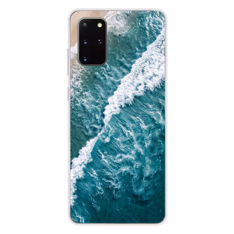 Telefoonhoesje - Zee - Strand - Golven - Natuur - Blauw — 4