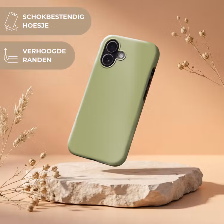 Telefoonhoesje Toughcase - Whispering - Sage - Groen — 5