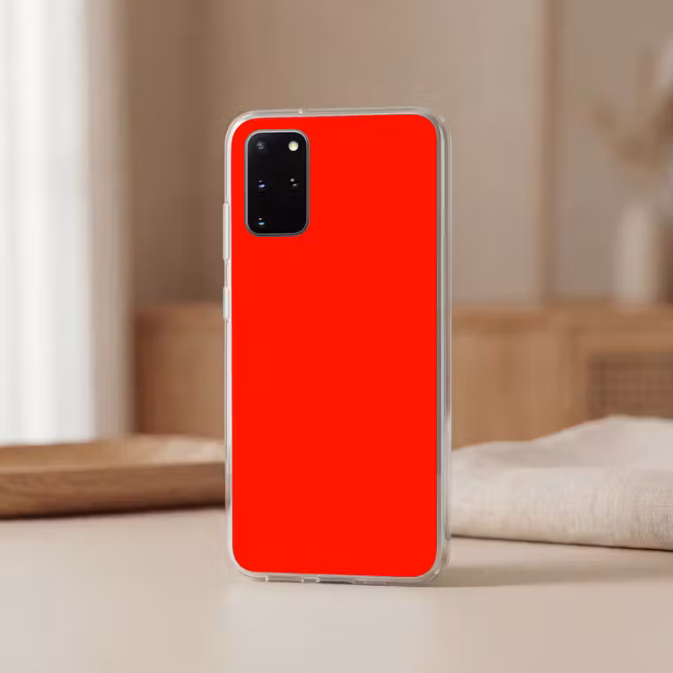 Telefoonhoesje - Vibrant - Vermilion - Rood — 3