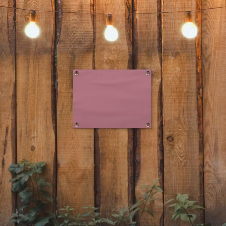 Tuinposter - Antique - Mauve - Roze — 2