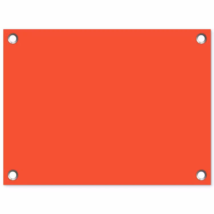 Tuinposter - Burnt - Coral - Oranje — 1