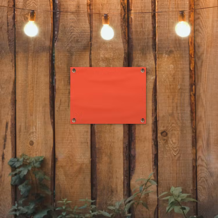 Tuinposter - Burnt - Coral - Oranje — 2