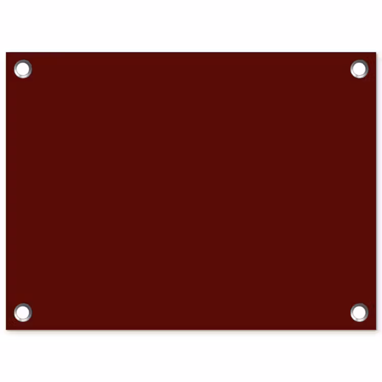 Tuinposter - Burnt - Mahogany - Rood — 1