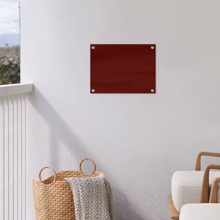 Tuinposter - Burnt - Mahogany - Rood — 3