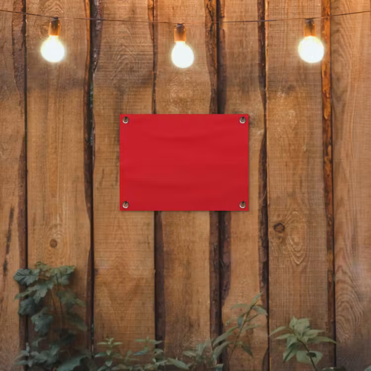 Tuinposter - Crimson - Velvet - Rood — 2