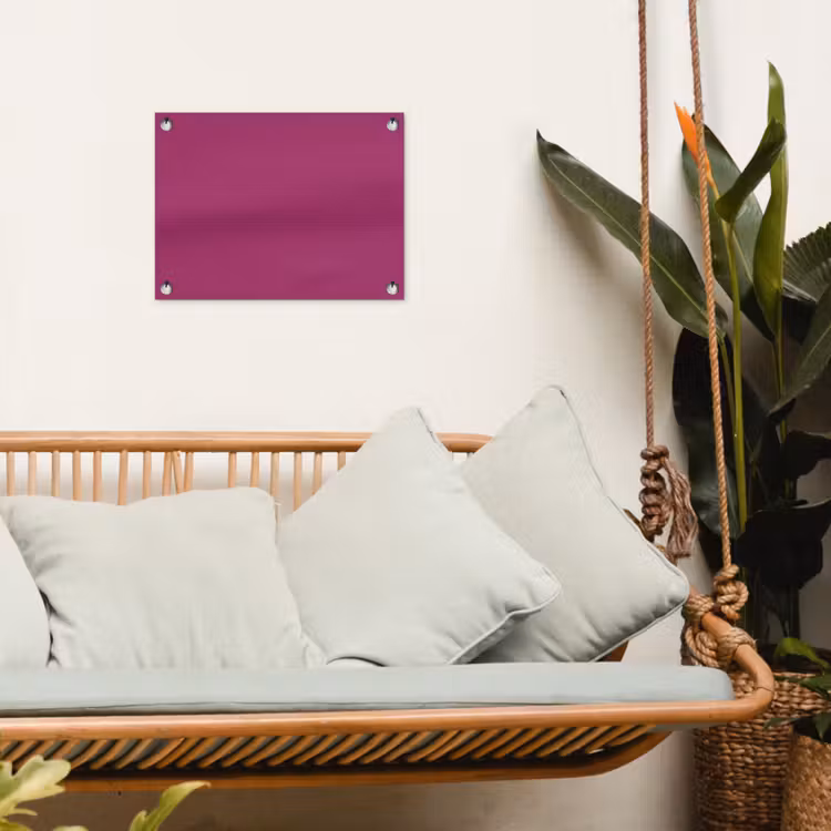Tuinposter - Deep - Magenta - Paars — 5