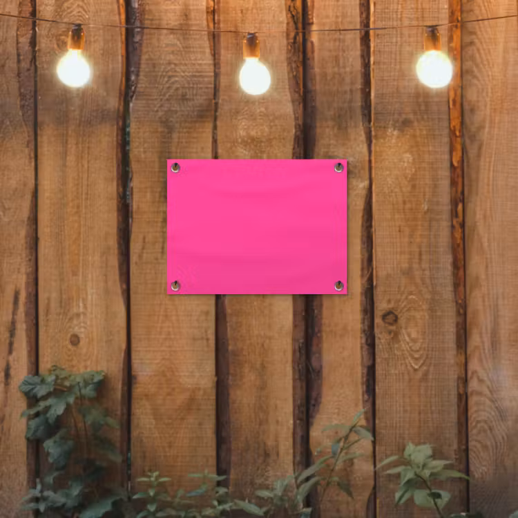 Tuinposter - Electric - Magenta - Roze — 2