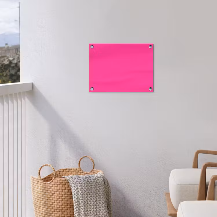 Tuinposter - Electric - Magenta - Roze — 3