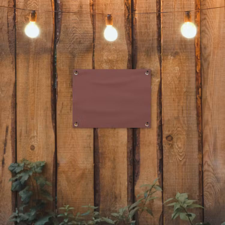 Tuinposter - Muted - Raisin - Rood — 2