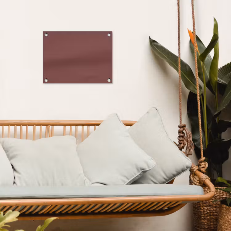 Tuinposter - Muted - Raisin - Rood — 5