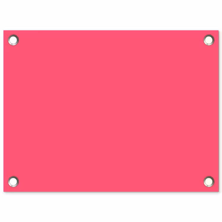 Tuinposter - Neon - Flamingo - Roze — 1