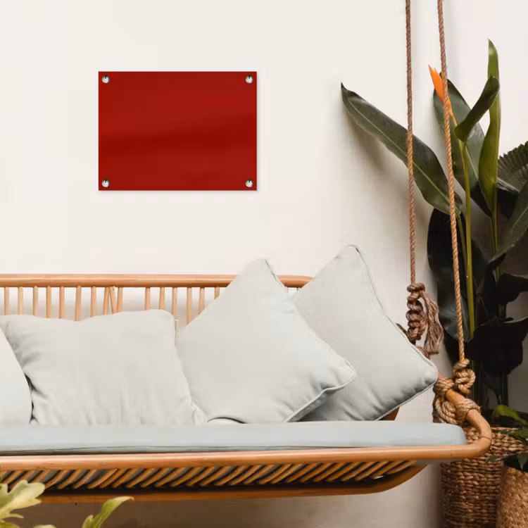 Tuinposter - Oxblood - Maroon - Rood — 5
