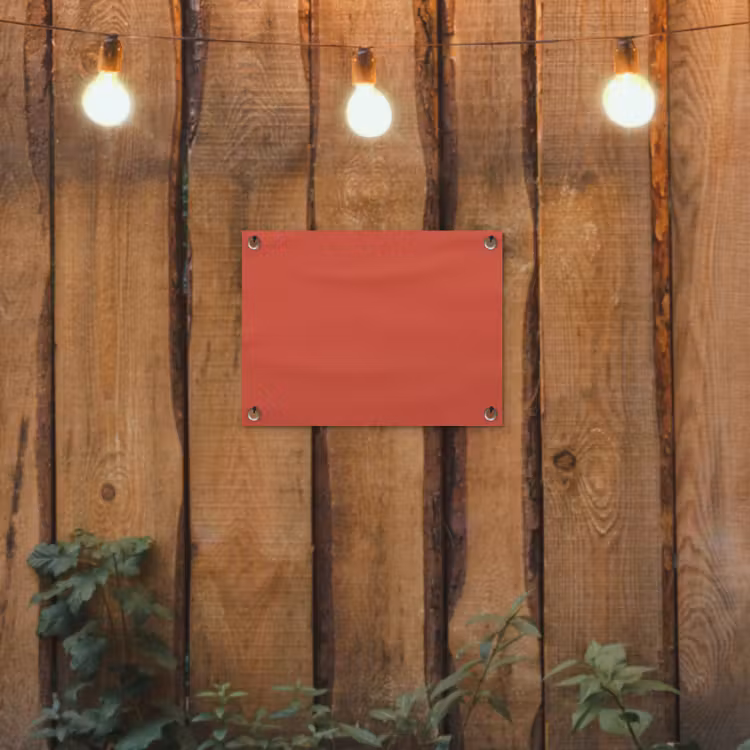 Tuinposter - Brick - Red - Rood — 2