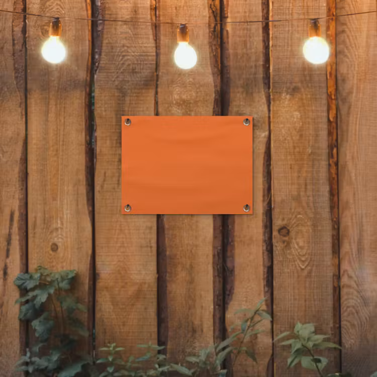 Tuinposter - Burnt - Sienna - Oranje — 2