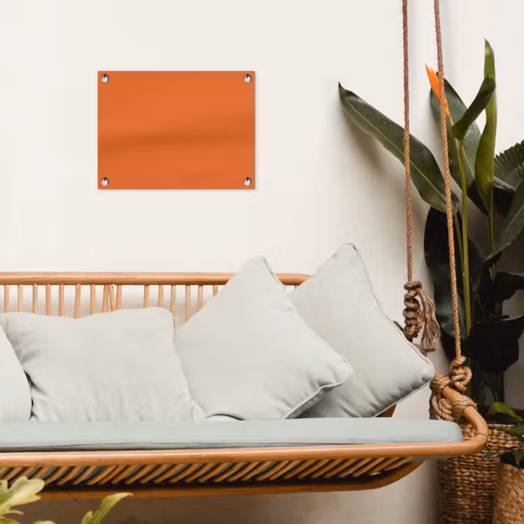 Tuinposter - Burnt - Sienna - Oranje — 5