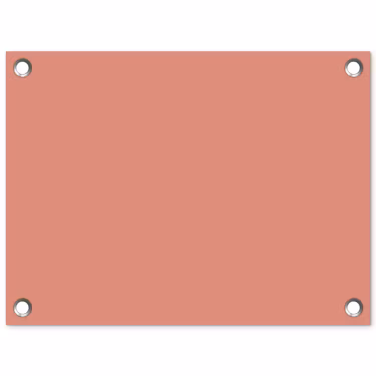 Tuinposter - Earthy - Rose - Koraal — 1