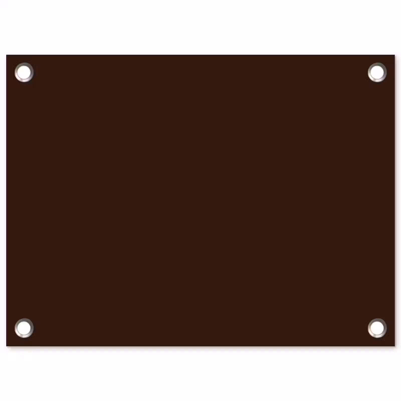 Tuinposter - Dark - Chocolate - Bruin — 1