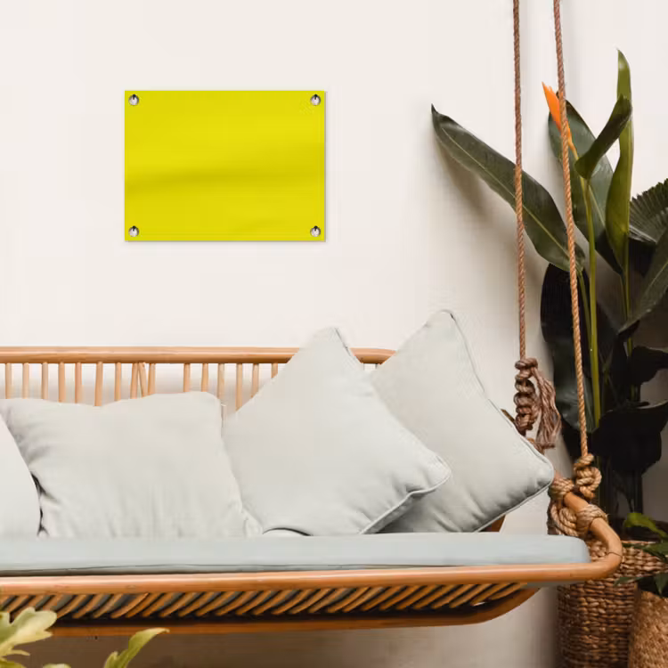 Tuinposter - Bright - Canary - Geel — 5