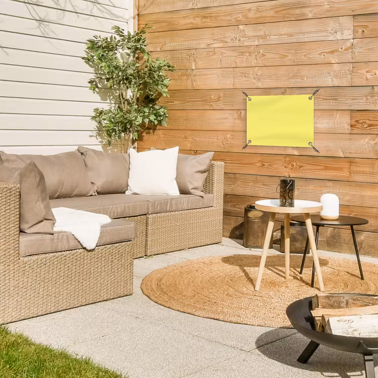 Tuinposter - Buttery - Beige - Geel — 4