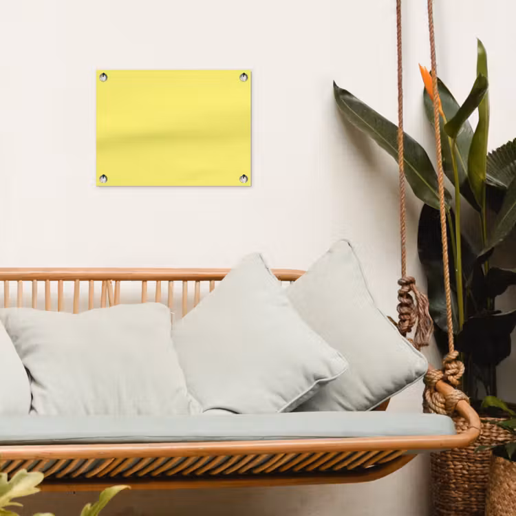 Tuinposter - Buttery - Beige - Geel — 5