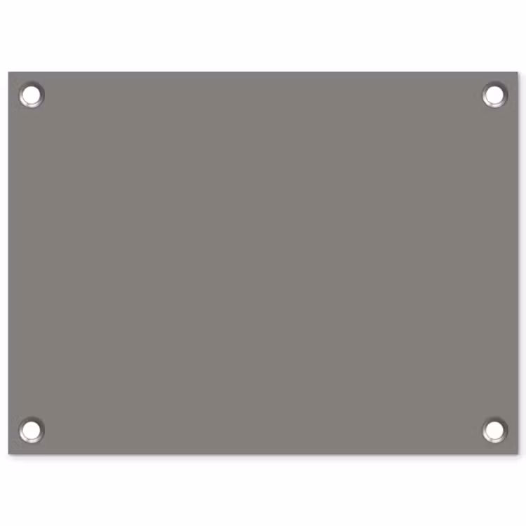 Tuinposter - Mineral - Grey - Grijs — 1