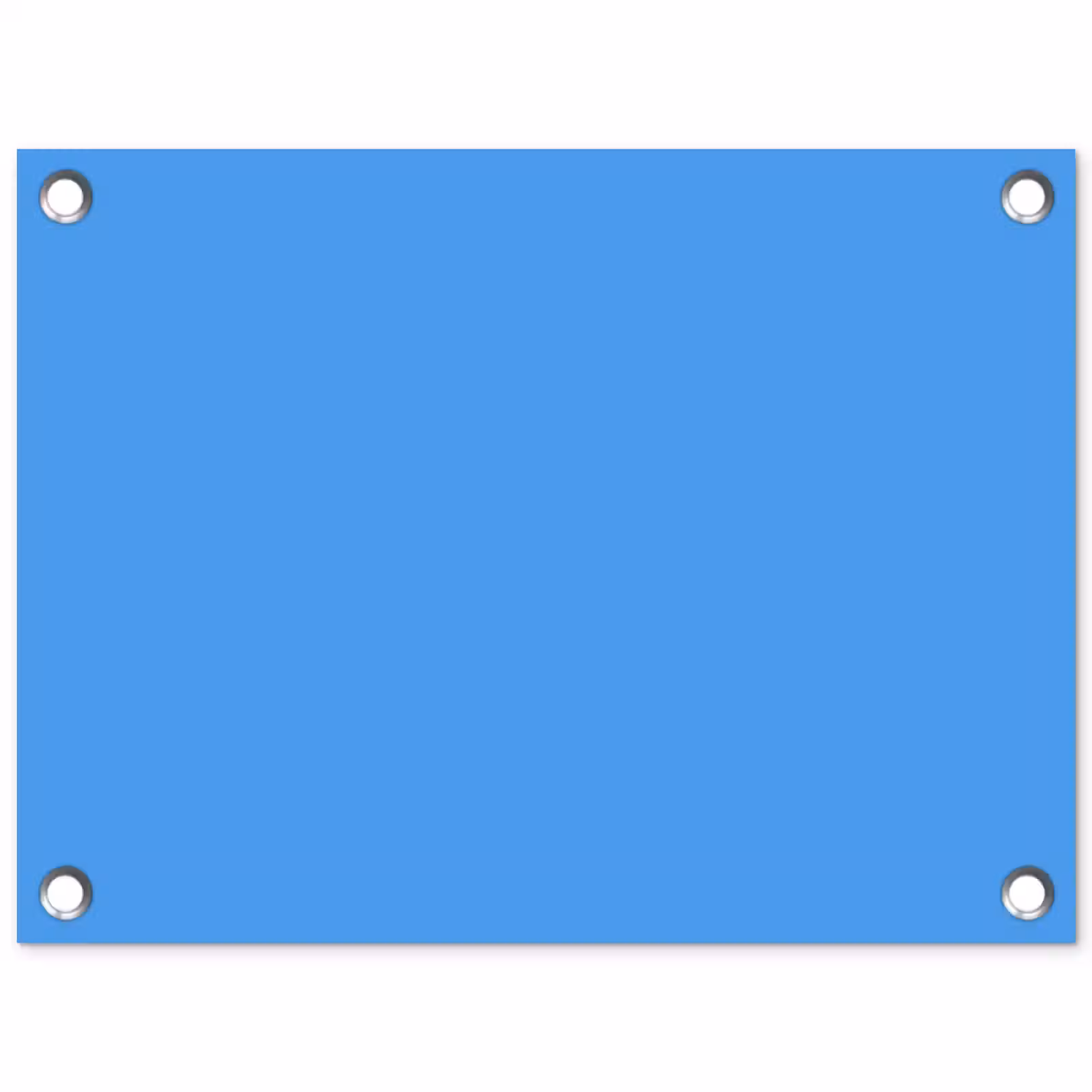 Tuinposter - Bright - Azure - Blauw — 1