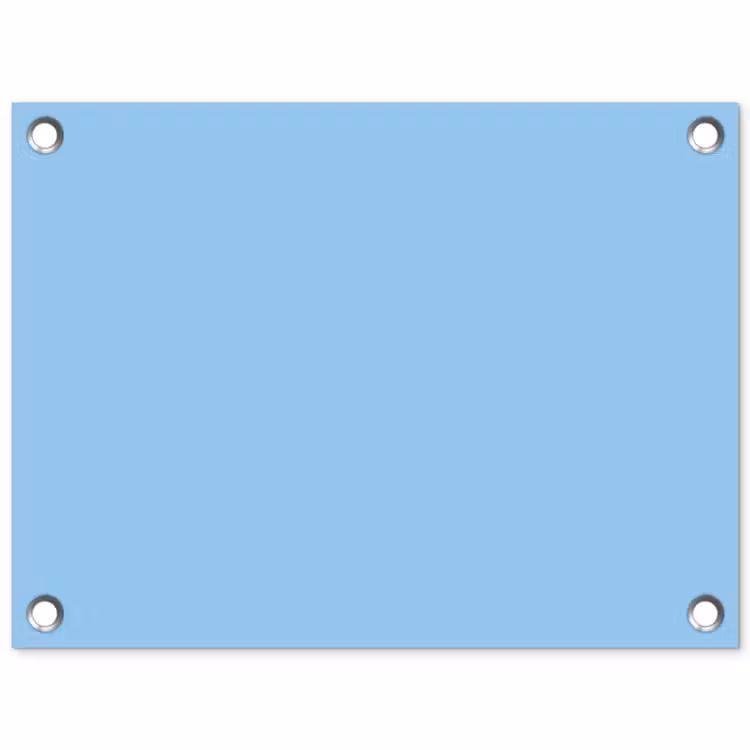 Tuinposter - Baby - Blue - Blauw — 1
