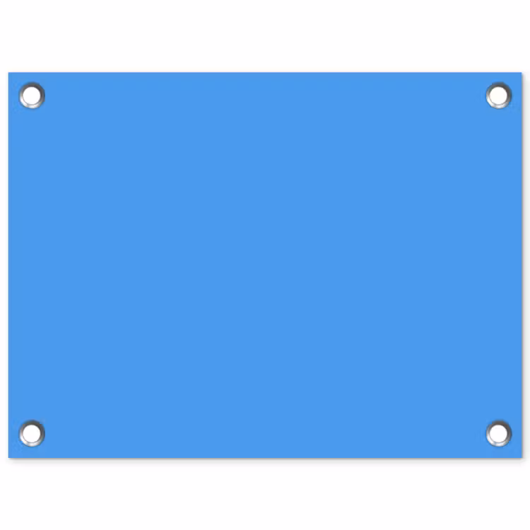 Tuinposter - Bright - Azure - Blauw — 1