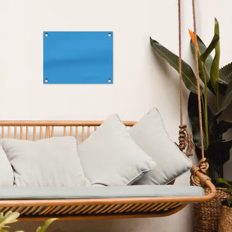 Tuinposter - Cerulean - Breeze - Blauw — 5